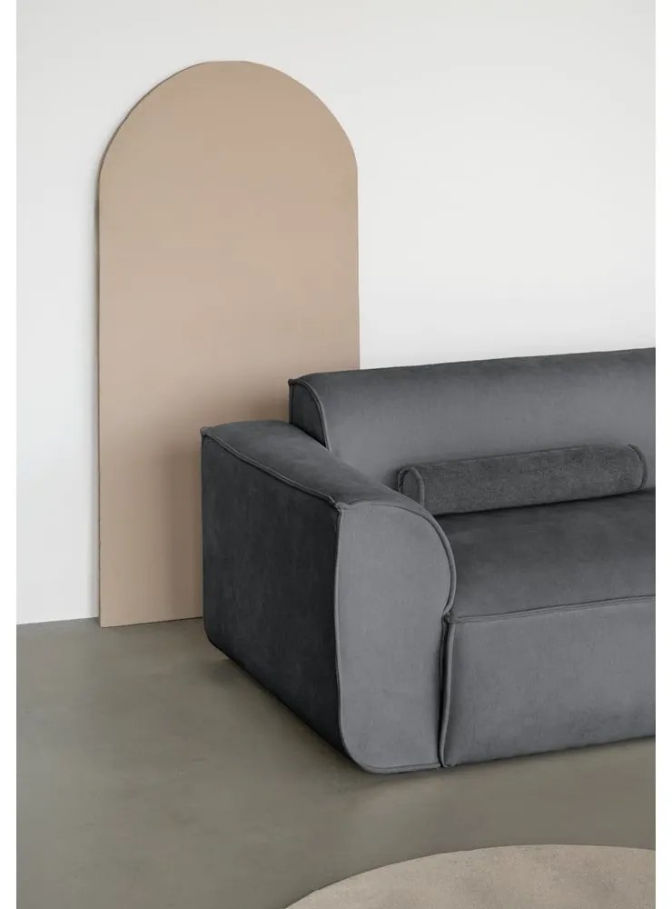 Szürke kanapé modul (bal oldali) Flex Felix – Miuform
