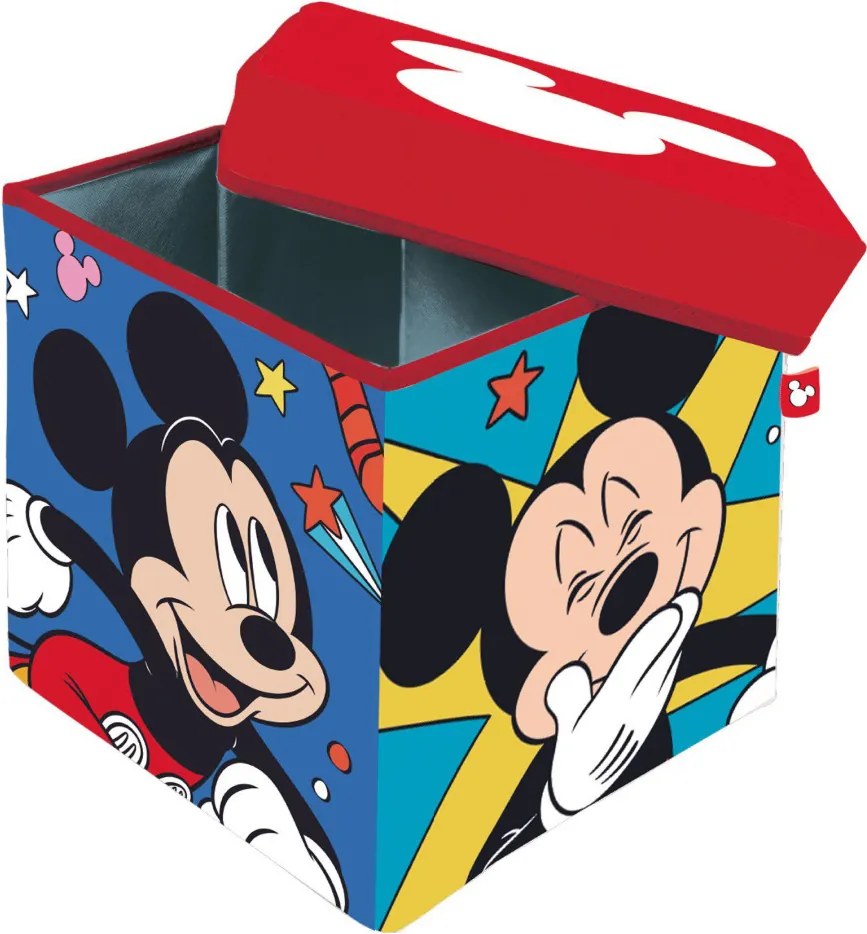 Disney Mickey Let's Move játéktároló 30×30×30 cm