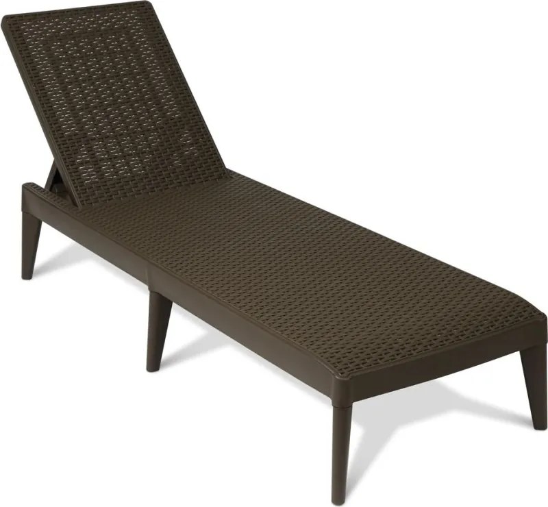 TOOMAX Műanyag kerti nyugágy NUMANA barna