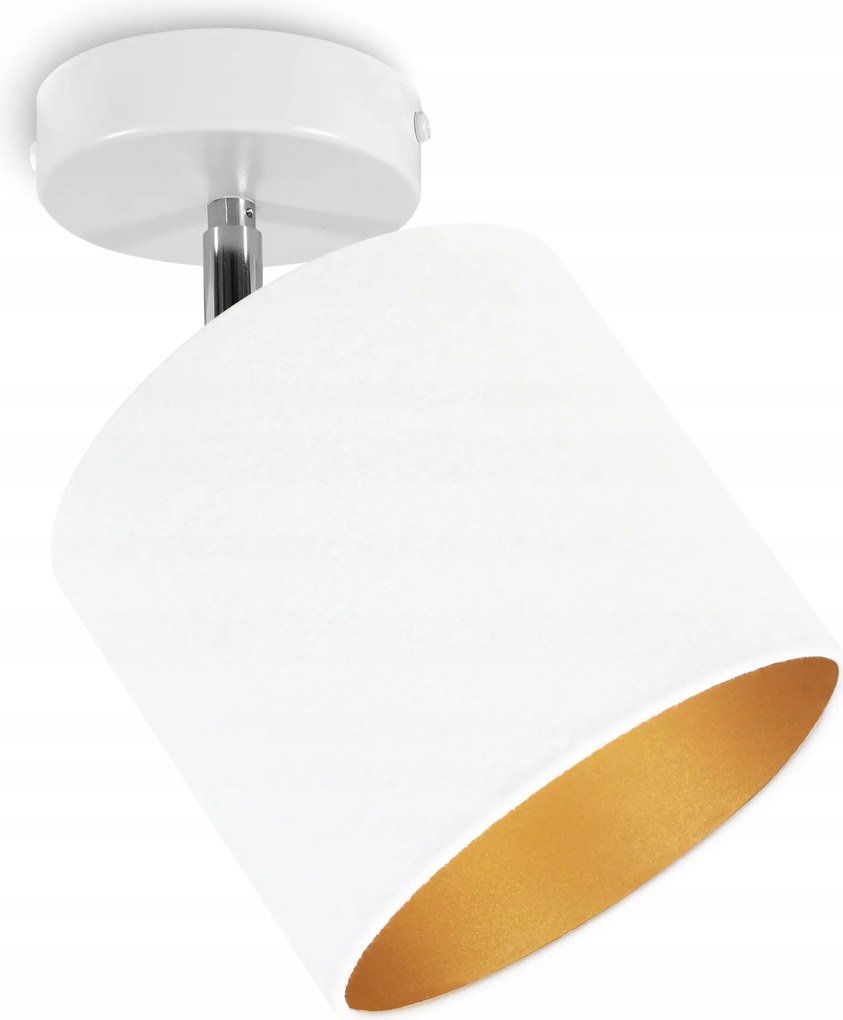 Mennyezeti fali spot arany belsővel ifjúsági szobába Milánó