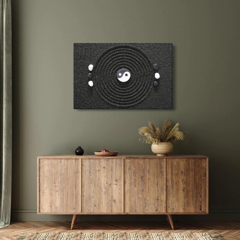 Kép - Yin és Yang (90x60 cm)