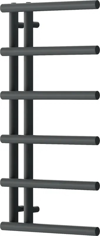 Mexen Jukon 988 x 500 mm dekoratív fürdőszobai radiátor, 461 W, antracit - W116-0988-500-00-66