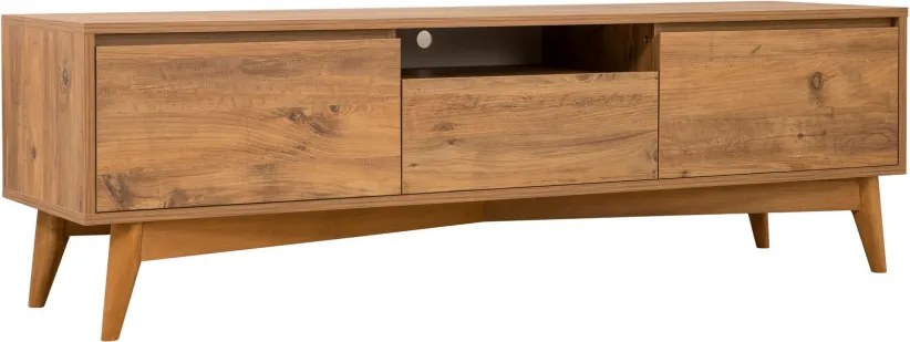 Vina TV-állvány, atlanti fenyő, 170 cm