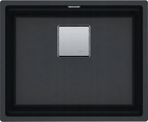 Mosogató Franke Kanon Kng 110-52 Onyx 125.0528.612 fekete nagy rekesz