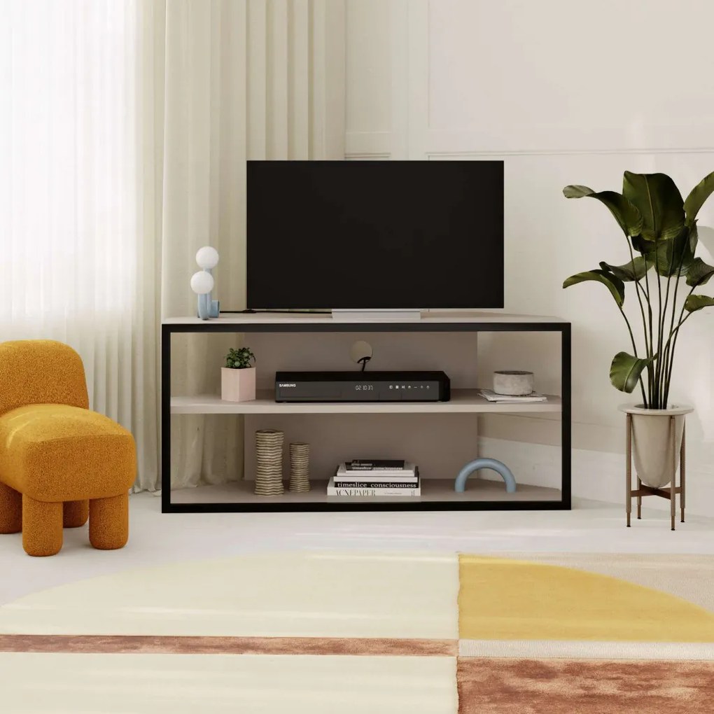 Echo TV-állvány, világos mokka, 98 cm