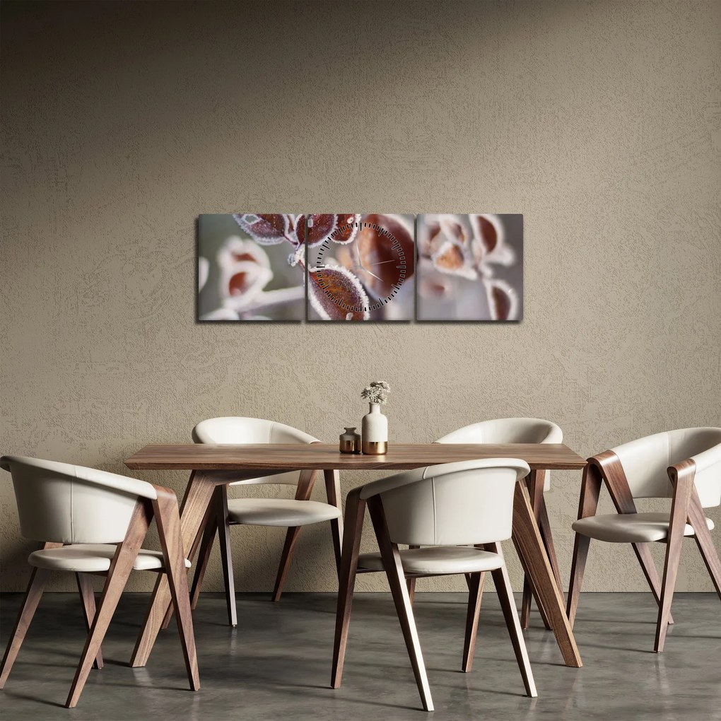Kép - Levelek részlete (órával) (90x30 cm)