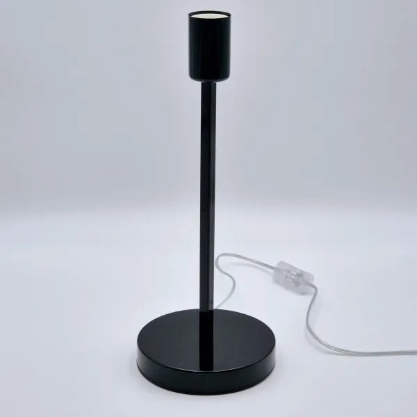 Asztali lámpa ASTRID 1xE27/60W/230V matt fekete