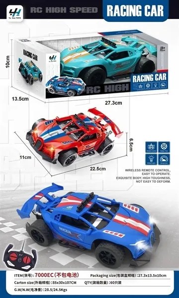RC Versenyautó Racing Bugatti Távirányítós 22 cm Akkus Jó Áron