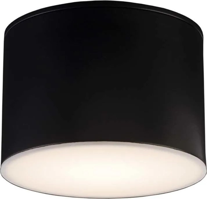 ANTIGO 8052 SUWA Hengeres Mennyezeti Lámpa Fekete GX53 IP44