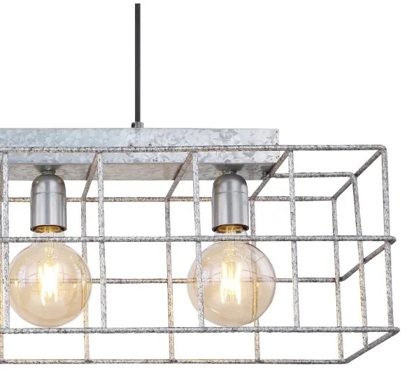 Globo 15530Z-4H - Csillár zsinóron MERRIL 4xE27/60W/230V