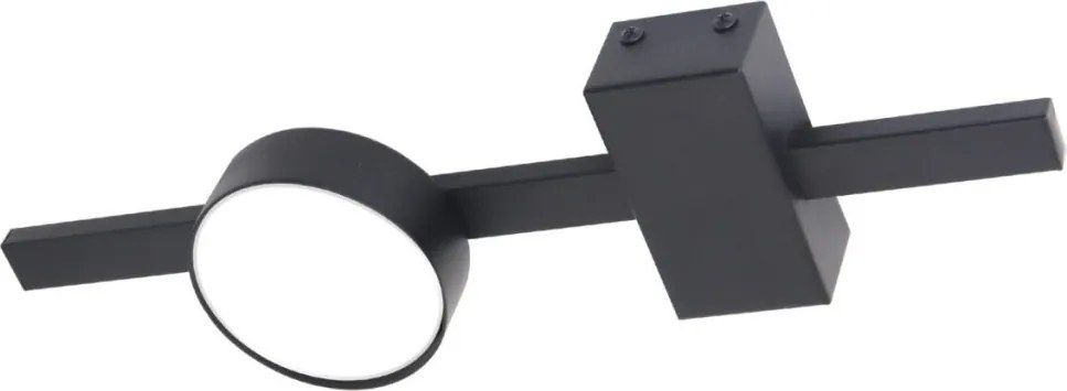 POLUX 326249 JOY Modern LED Mennyezeti Lámpa Fekete GX53 IP20