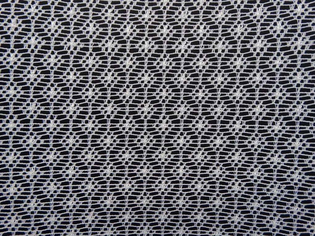 Mg Függöny jacquard Kása 35620 Fehér 250cm Minőség 0,5m