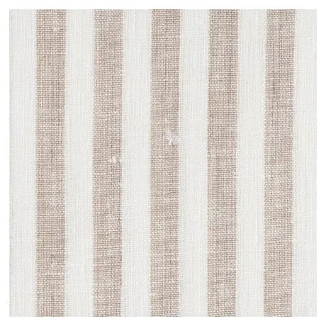 Len konyharuha 45x65 cm Natural White Stripes – Linen Tales