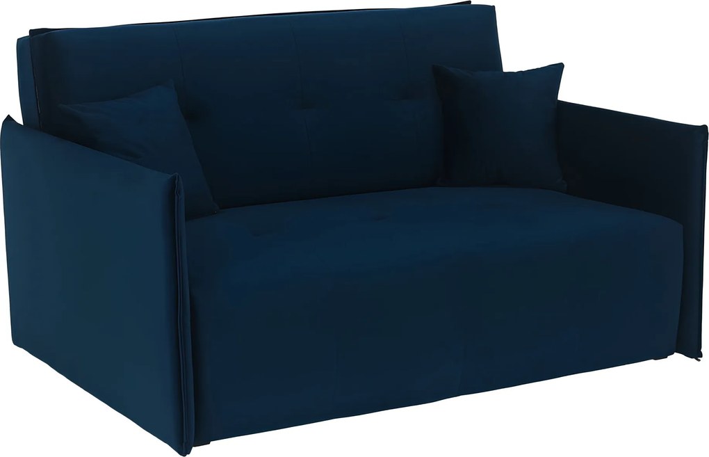 Kinyitható 3-as ülés, párizsi kék szövet Riviera, ALANA