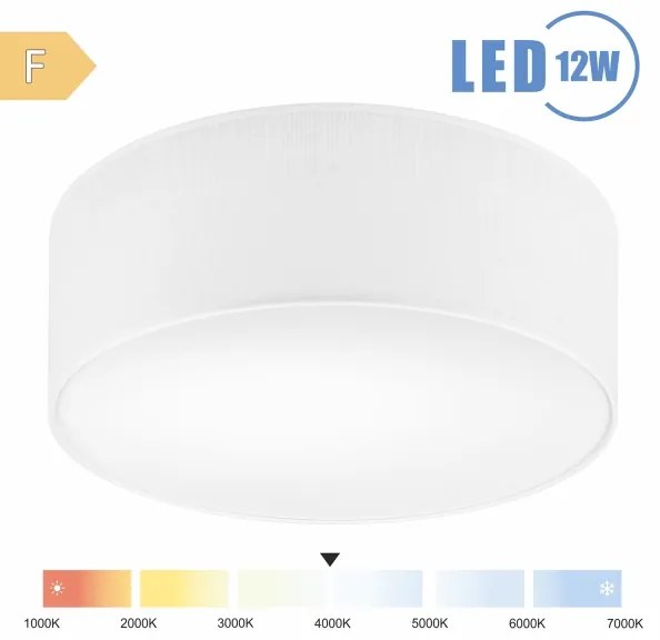 Brilagi - LED Mennyezeti lámpa SIRIJA LED/12W/230V átm. 35 cm fehér