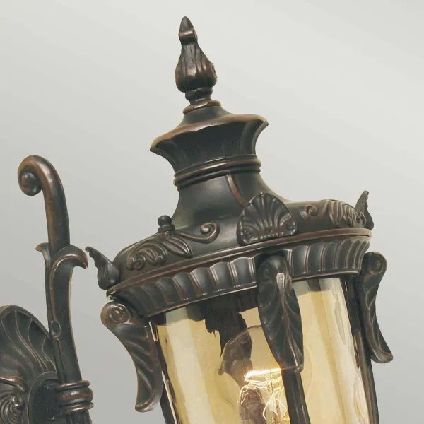 Elstead PH1-S-OB - Kültéri fali lámpa PHILADELPHIA 1xE27/60W/230V IP44