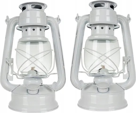 2 Db-os Petróleum Lámpa Szett Lampion 24 CM