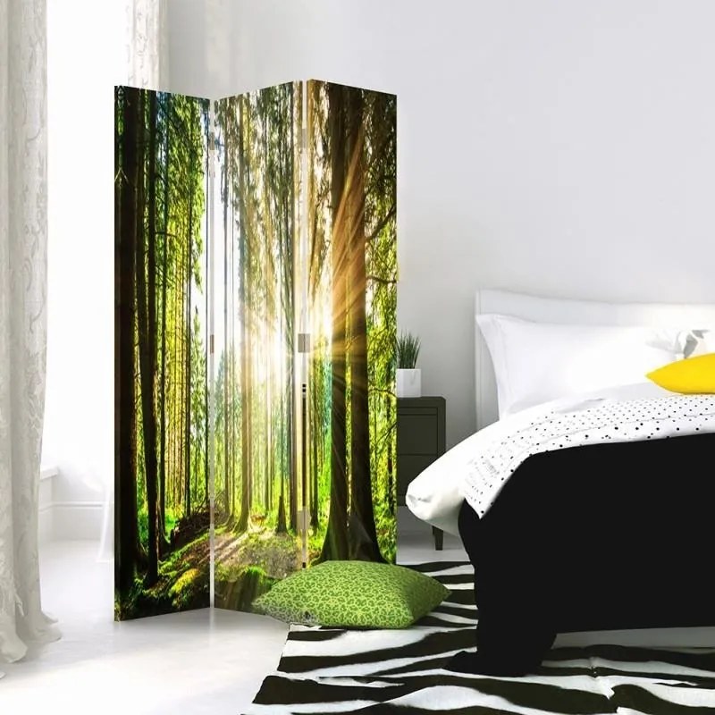 Gario Paraván Nap az erdõben Méret: 180 x 170 cm, Kivitelezés: Klasszikus paraván