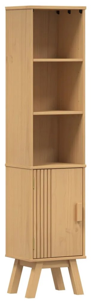 Fürdőszobai bútor szett fiókkal 4 pcs Barna 114 x 43 x 73.5 cm