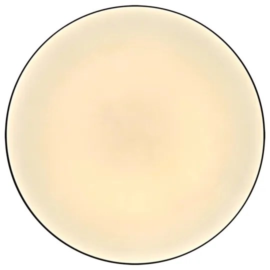 LED Fürdőszobai mennyezeti lámpa MOON LED/18W/230V fekete IP44