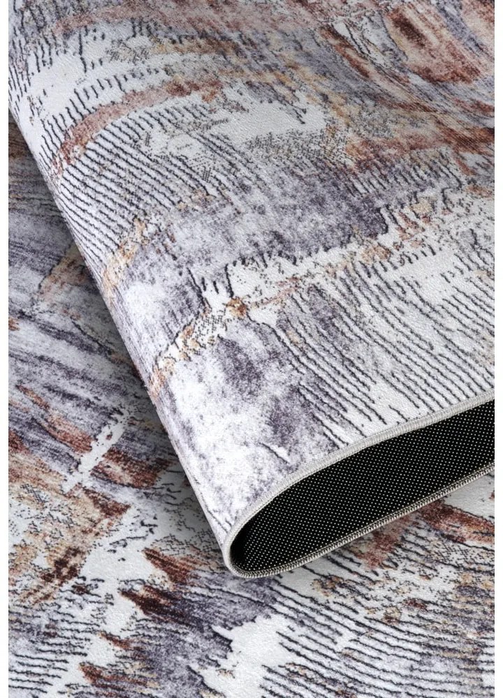 Szürke szőnyeg 80x150 cm Malard Copper Gold – Elle Decoration