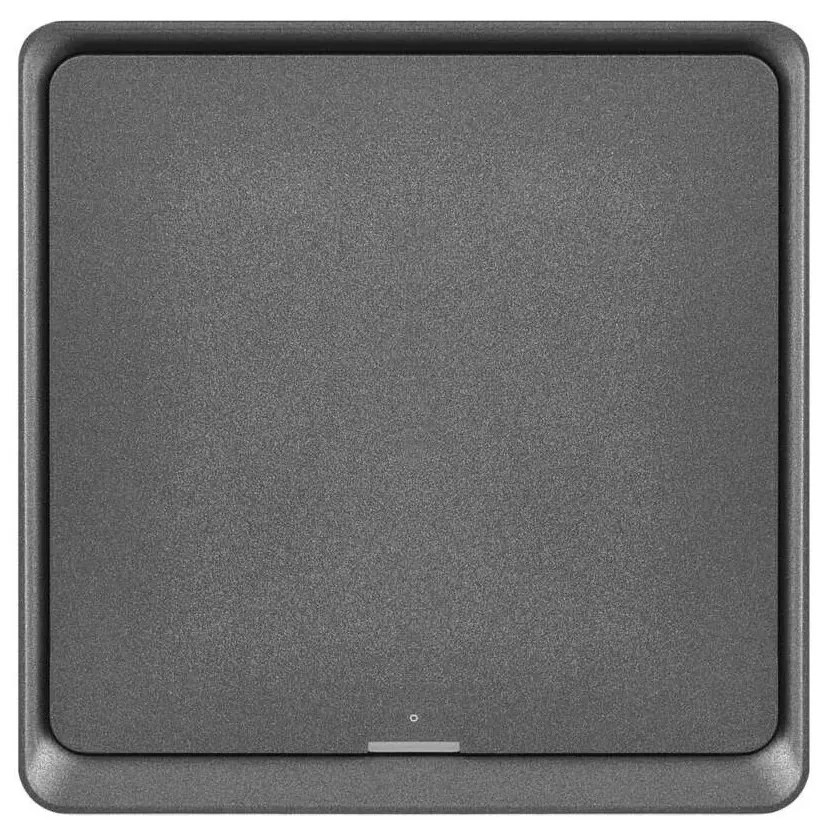 Kapcsoló 1 gombos GoSmart 1xCR2430 Tuya fekete