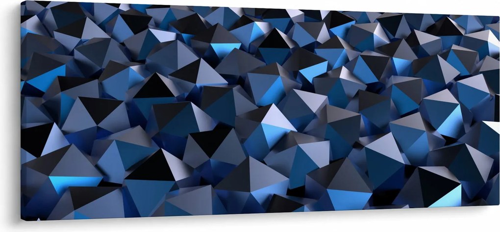 Absztrakciós kép (120x50 cm)