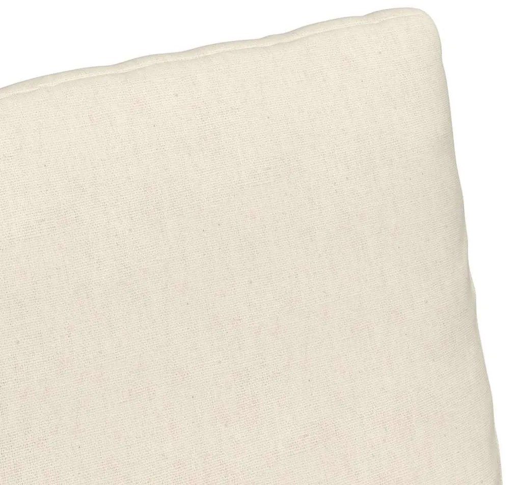 Étkező Székek 2 pcs Bézs 57 x 67 x 98 cm Vászon