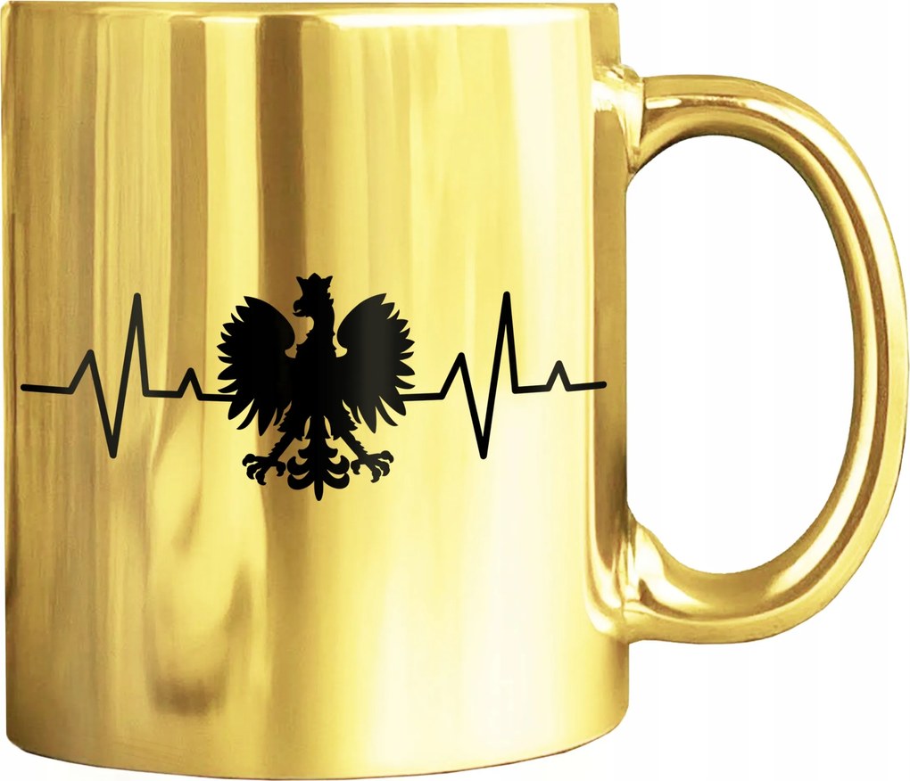 Arany Bögre Lengyel Nyomtatással A Lengyel Válogatott Szurkolói Számára 330 ML
