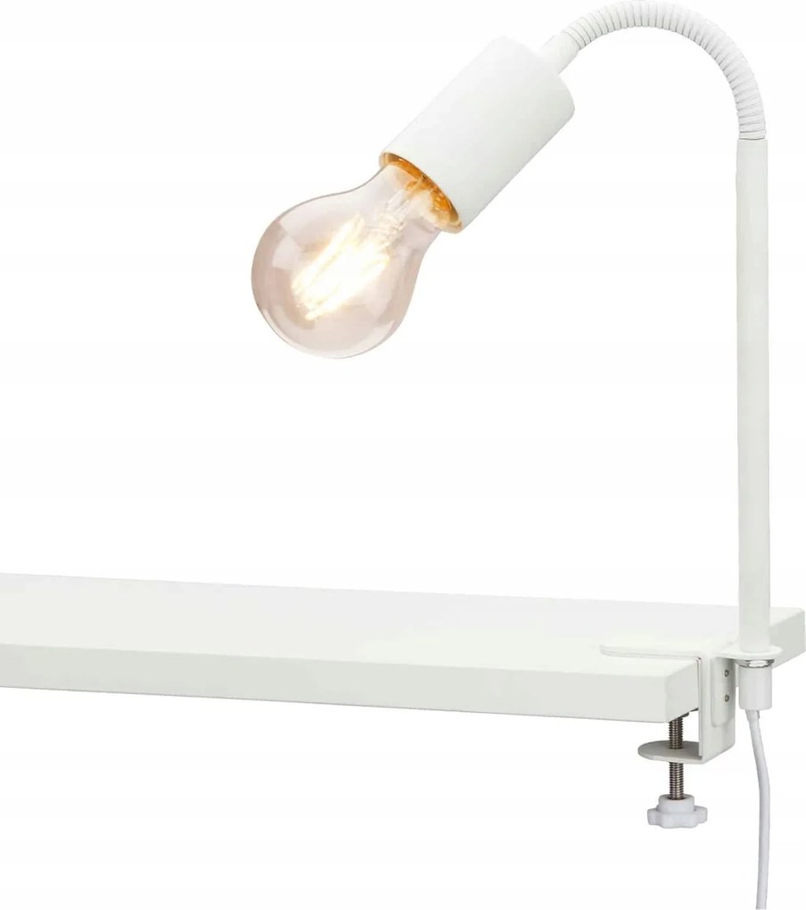 Briloner lámpa csíptetővel fehér 1x E27 max. 10W Bri 2600-016