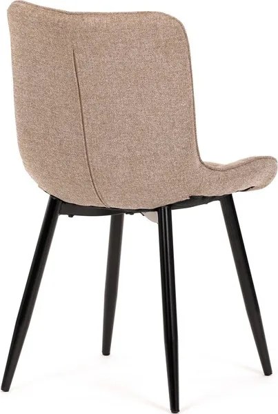 Étkezőszék, barna, szövet, HC-462 CRM2