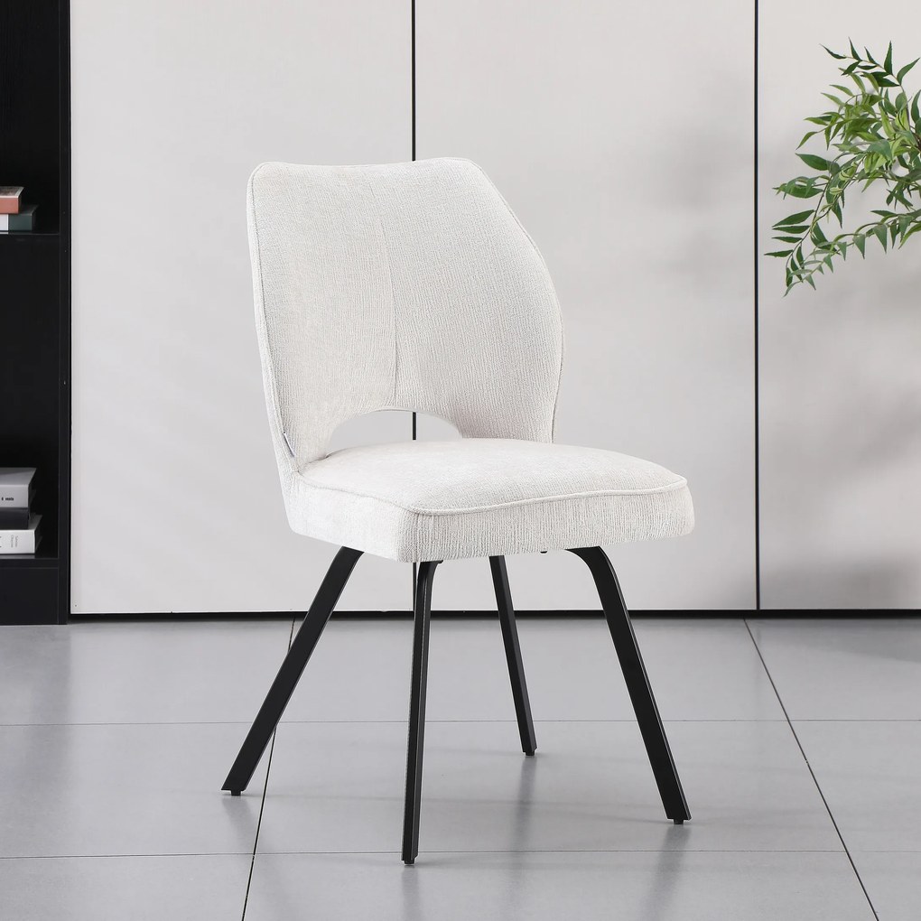 MAZZONI EXPORT TULIP Világos Beige (UF980-02 szövet) - MODERN KÁRPITOZOTT SZÉK NAPPALIBA/ÉTKEZŐBE/LOFT IRODÁBA