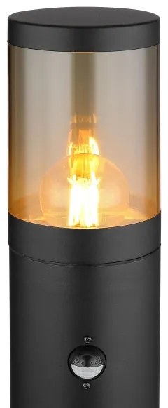 Globo 32015BSS - Kültéri érzékelős lámpa XELOO 1xE27/60W/230V 50 cm IP44