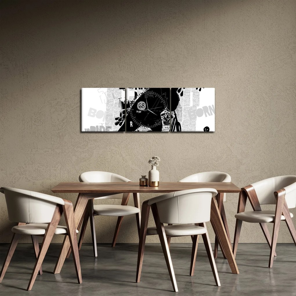 Kép - Született lovagló (órával) (90x30 cm)