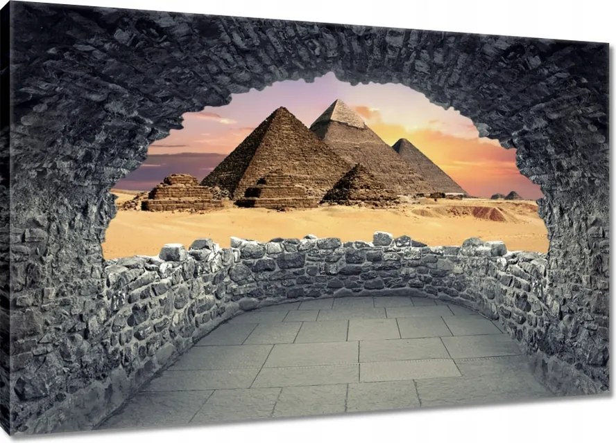 Vászonkép 60x40 Egyiptomi piramisok