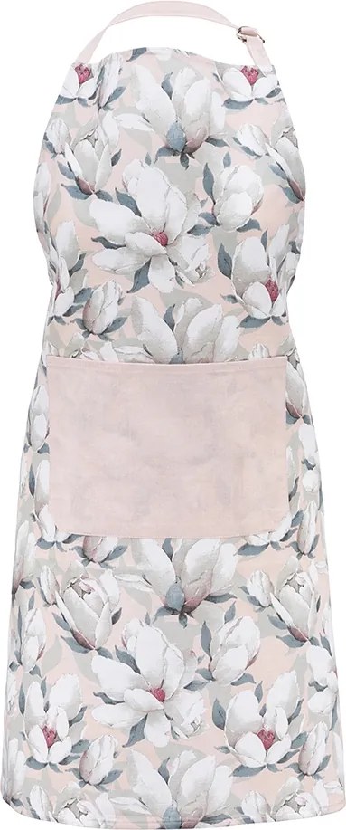 Magnólia Rózsaszín Konyhai Kötény 70X80 CM 100% Pamut