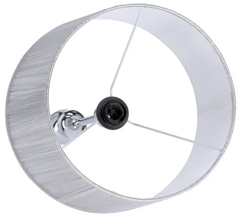 Állólámpa GILLENIA 1xE27/60W/230V ezüst