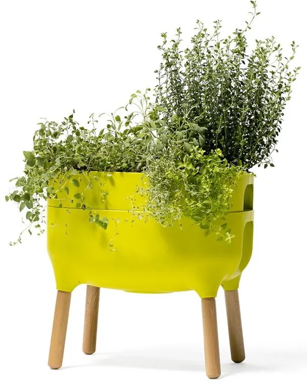 Műanyag önöntözős termesztő virágláda Urbalive – Plastia