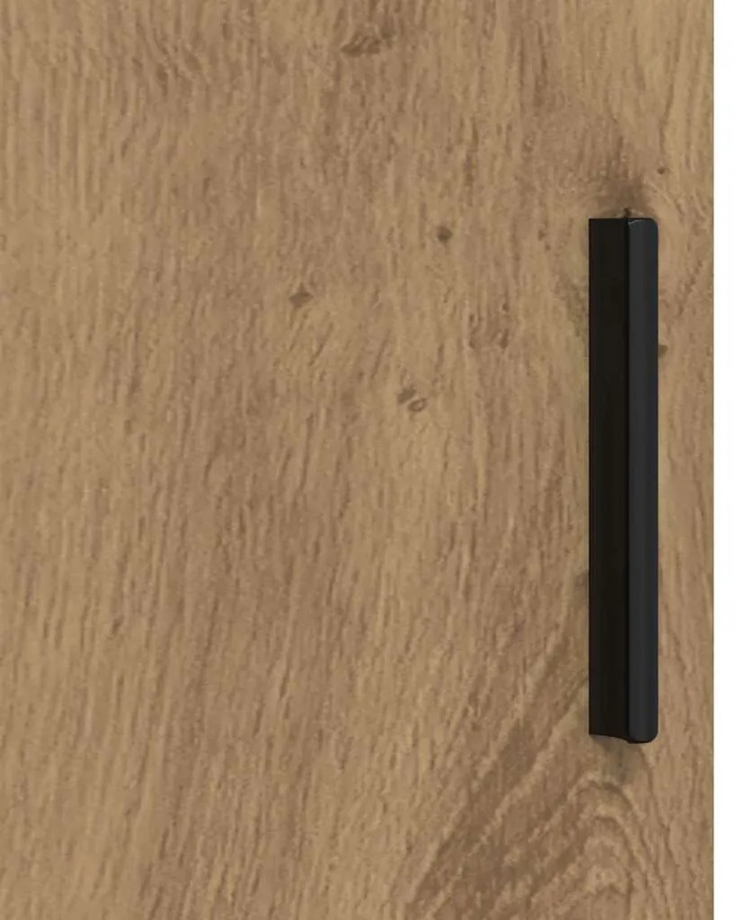 Fürdőszoba bútor szett 3 pcs kézműves tölgy 61 x 35 x 64 cm