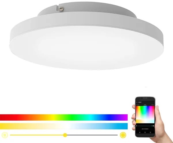 Eglo 99118 - TURCONA-C LED RGB dimmelhető mennyezeti lámpa 15W/230V + DO