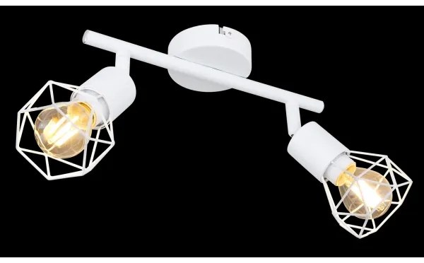Globo 54802W-2 - Spotlámpa XARA 2xE14/40W/230V
