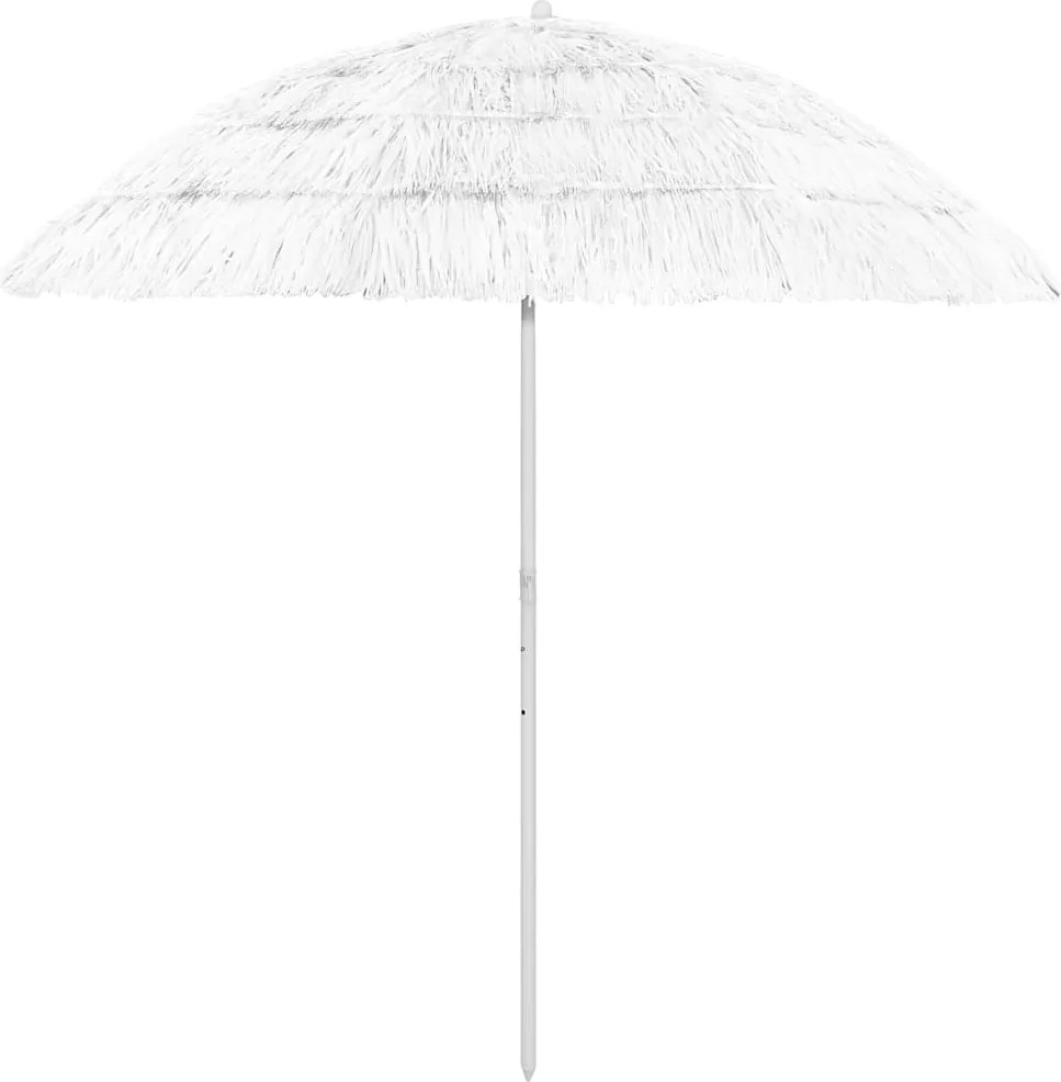 vidaXL fehér hawaii stílusú strandnapernyő 240 cm