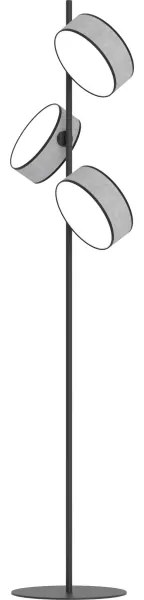 Állólámpa DRUMZ 3xE14/10W/230V szürke