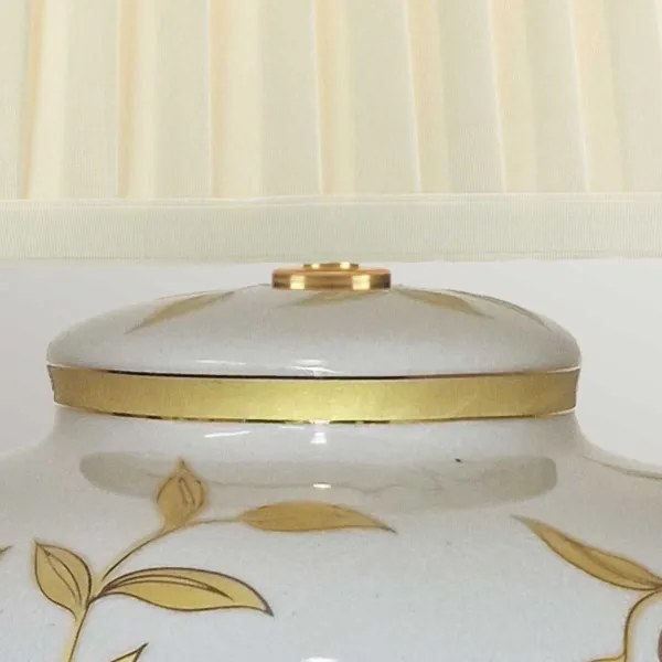 Elstead - Asztali lámpa LEAVES 1xE27/60W/230V