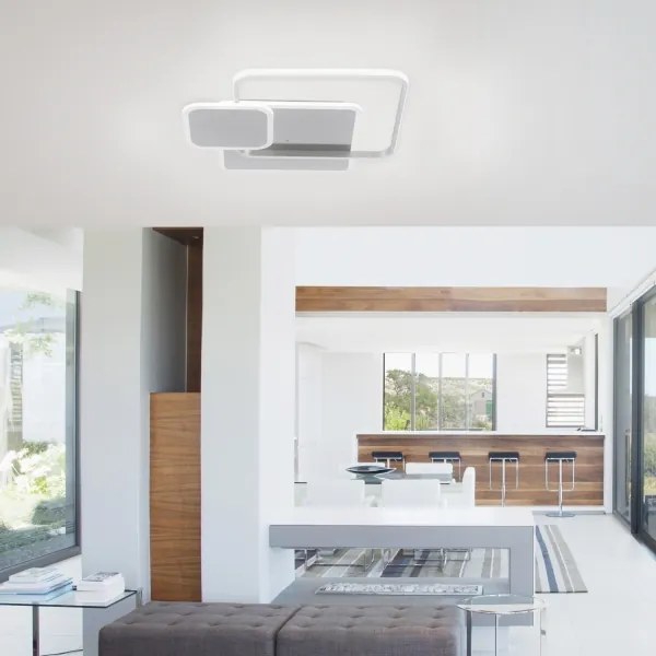 Paul Neuhaus 8319-55 - LED Szabályozható mennyezeti lámpa EMILIO LED/53W/230V + távirányító