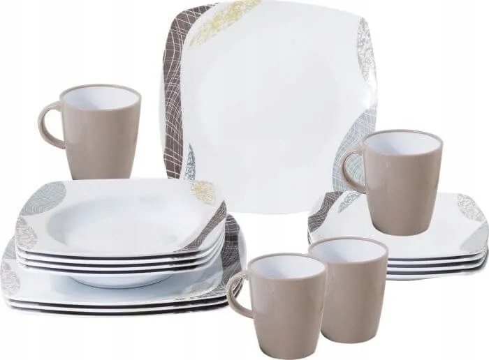 Utazó étkészlet Melamine Set Khadi Brunner