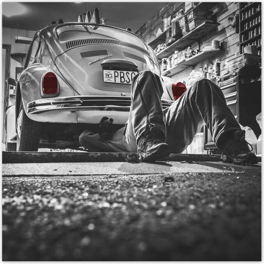 Poszterek 70x70 Én magam javítom a Vw Bogár