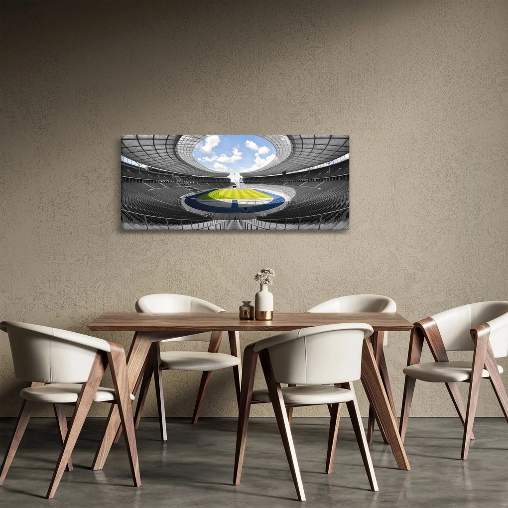 Kép - futballstadion (120x50 cm)