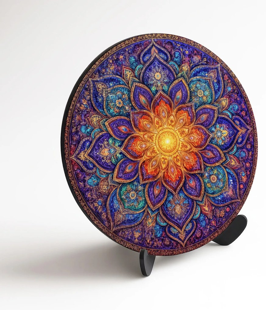 DUBLEZ | Fából készült kép - Mandala Magic