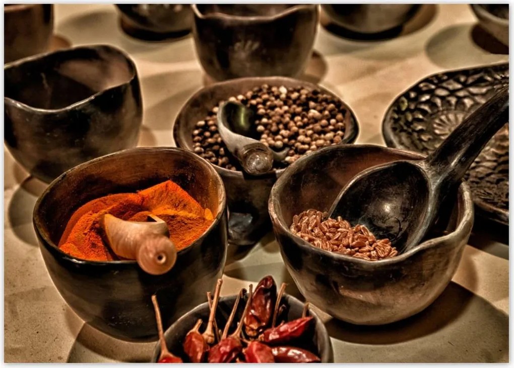 Poszterek 70x50 A világ fűszerei